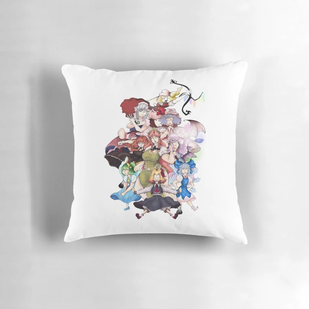 Touhou Project ESOD Anime Body Pillow featuring the entire cast
