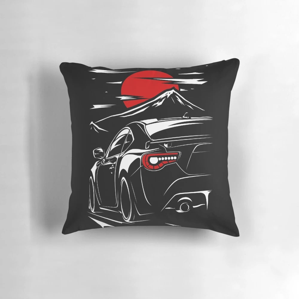 Soft and plush Toyota GT86 'Hachiroku' inspired pillow