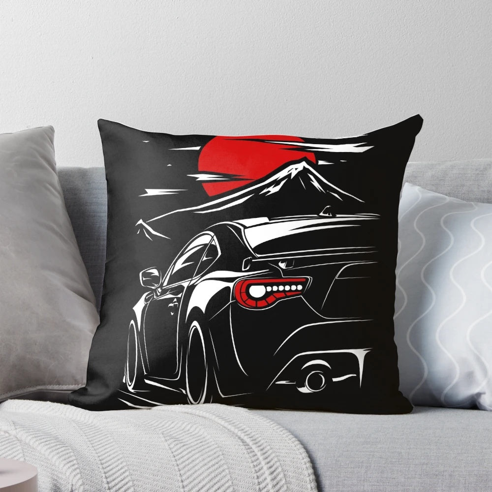 Soft and plush Toyota GT86 'Hachiroku' inspired pillow