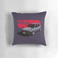Toyota Starlet EP70 Car Pillow featuring a vibrant graphic design
