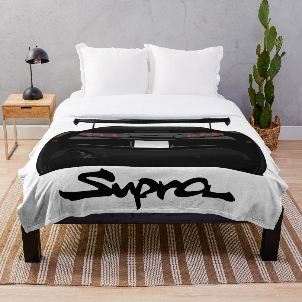 Toyota Supra MK4 Plush Blanket