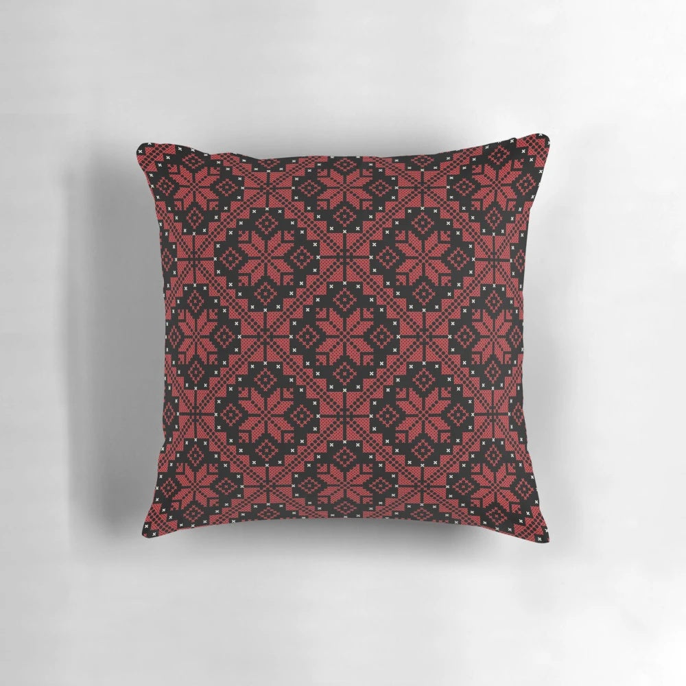 Traditional Palestinian Jordanian Tatreez Cross Stitch Embroidery Art Pattern