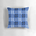 Traditional Welsh Tapestry Pattern Cymreig (Blue) Pillow