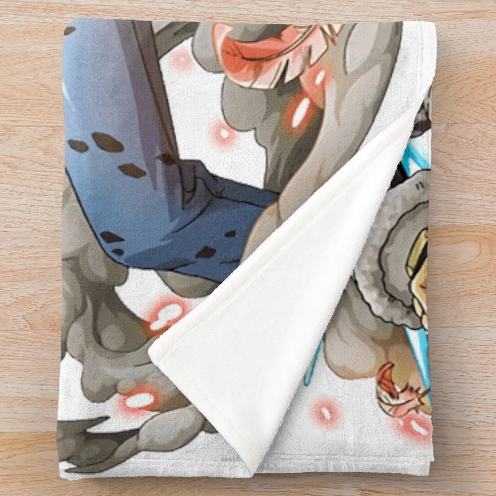 Trafalgar Law Plush Blanket Featuring the Surgeon of Death from One Piece Anime