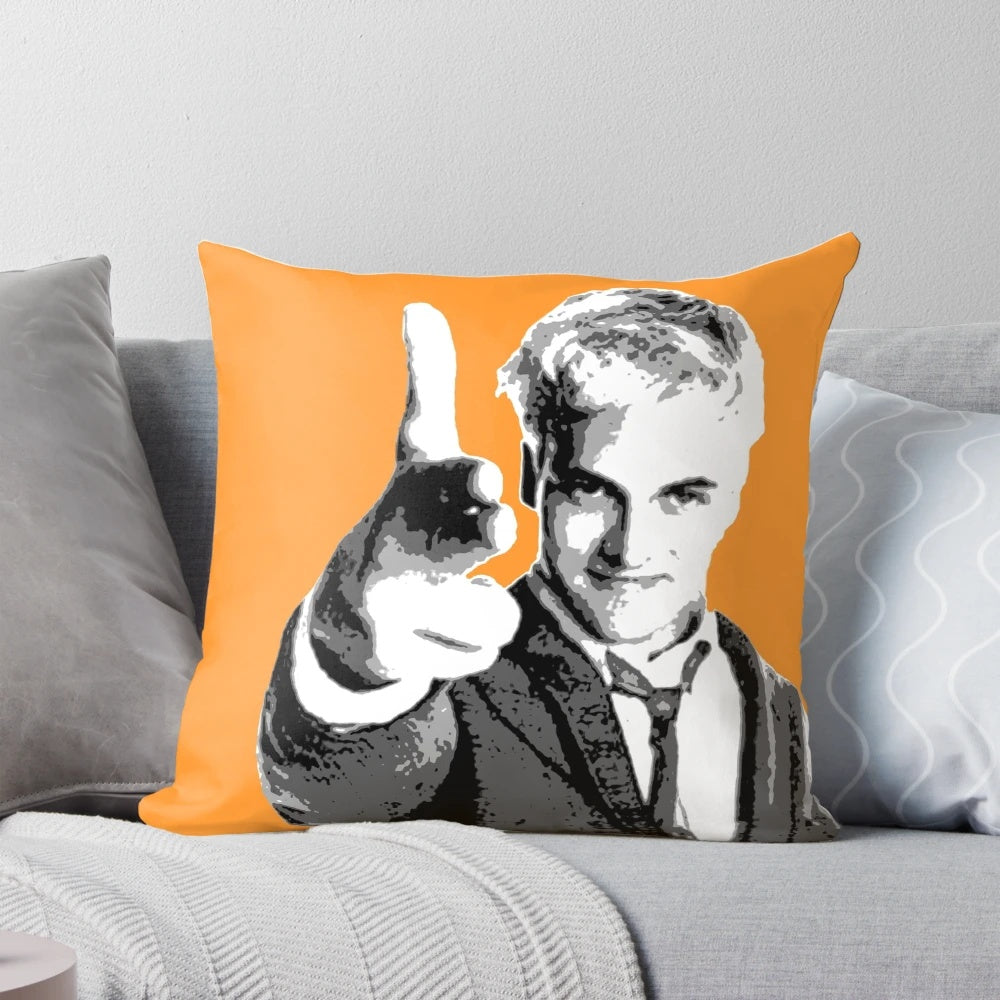 Trainspotting Sick Boy Pillow - Commemorative Pillow Featuring Johnny Lee Miller's Character