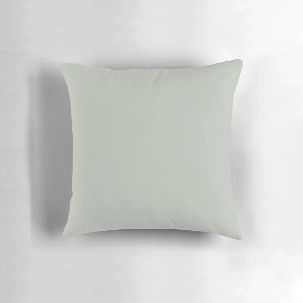 Tranquil Dawn Green Minimalist Accent Pillow for Modern Home Decor