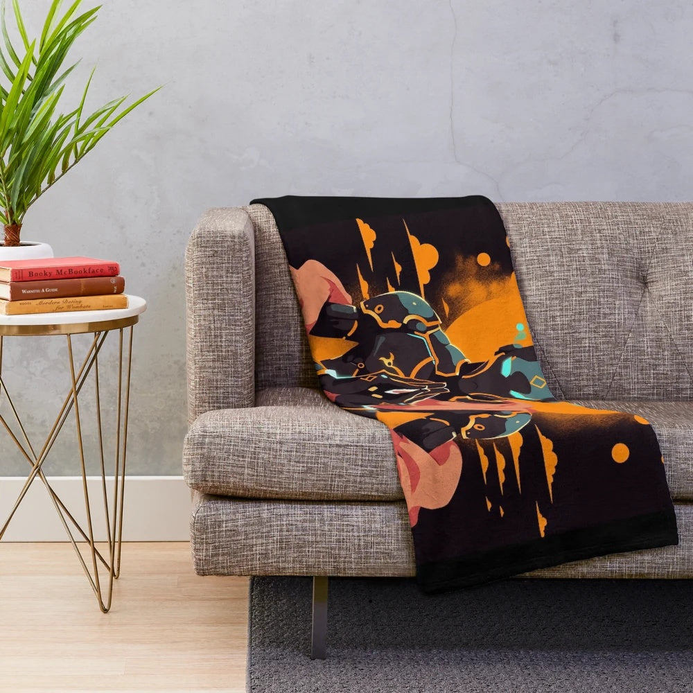 Transendence Plush Blanket featuring Overwatch's Zenyatta