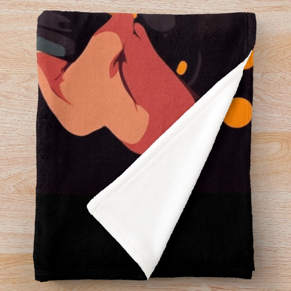 Transendence Plush Blanket featuring Overwatch's Zenyatta