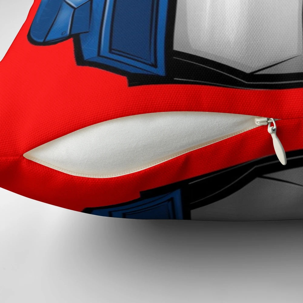 Transformers Autobot Decorative Pillow featuring Optimus Prime