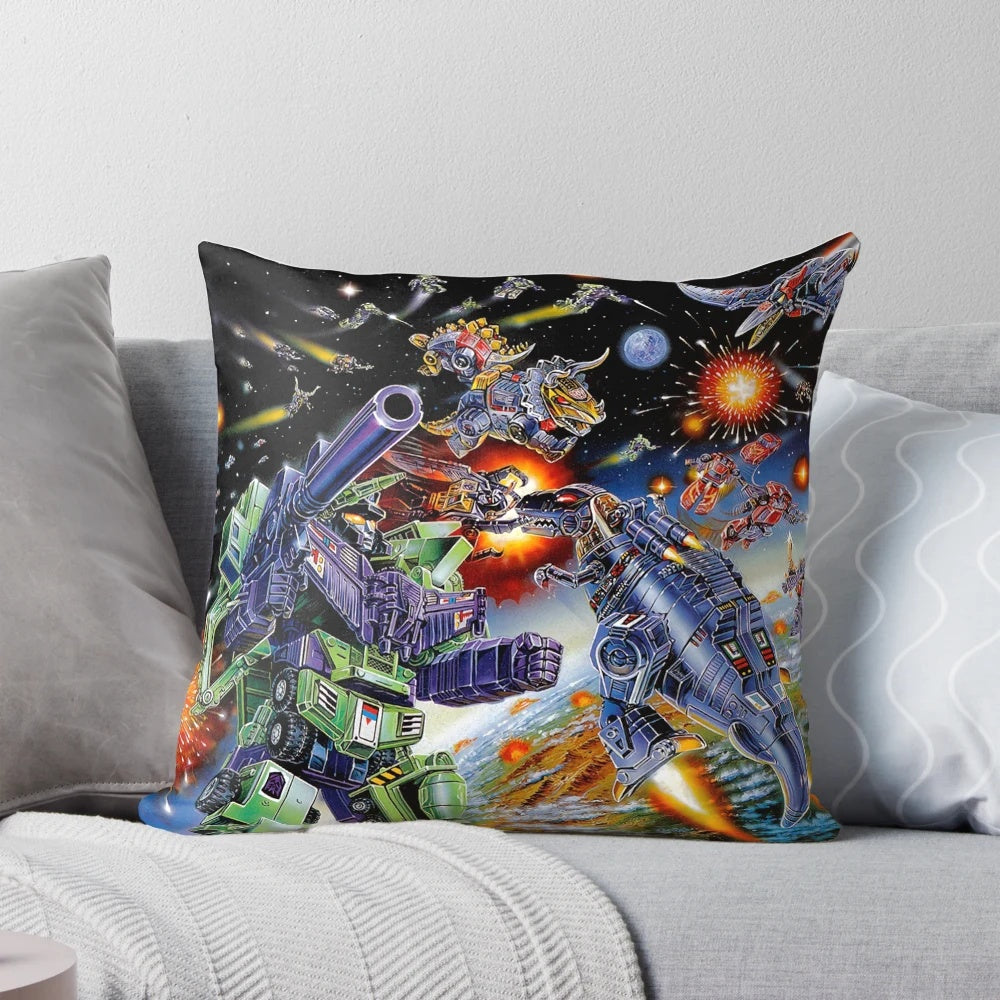 Transformers G1 Japanese Box Battle Collectible Pillow