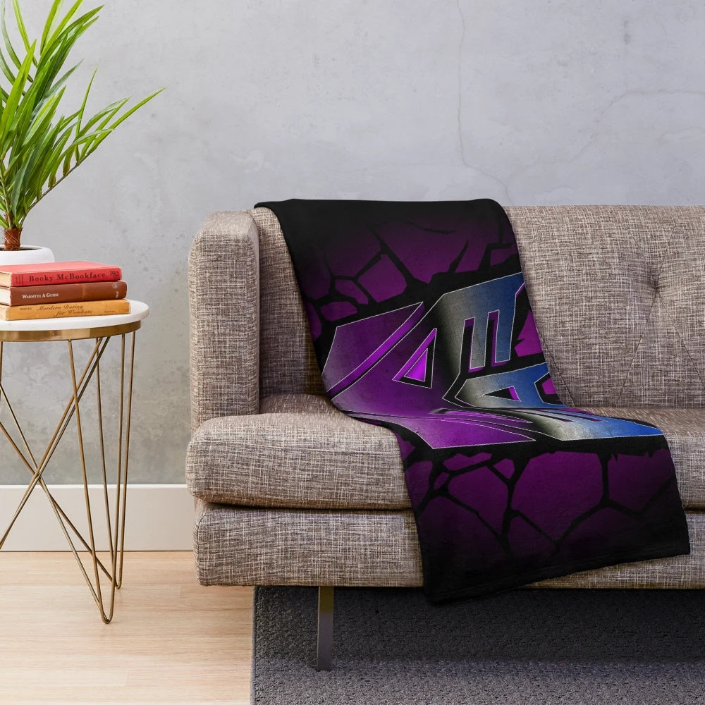 Transformers-inspired Decepticon plush blanket