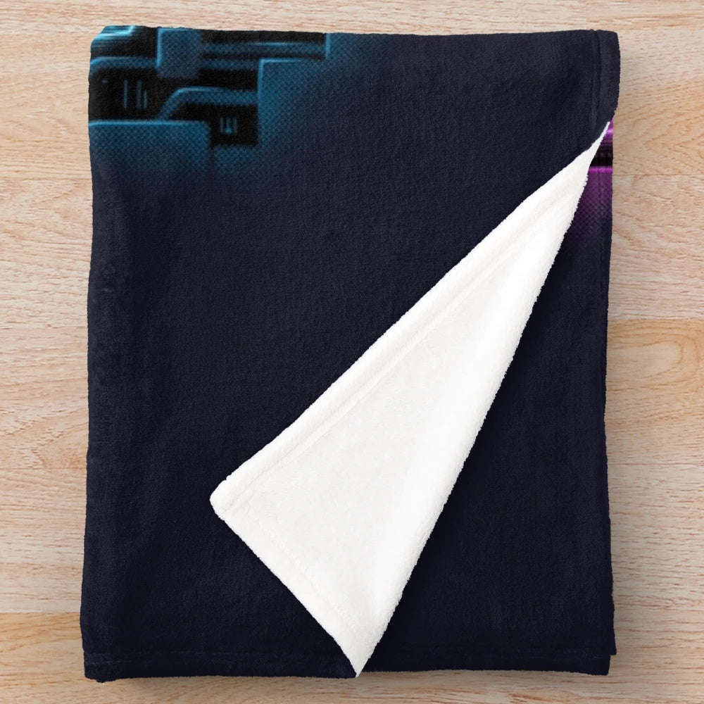 Transformers-inspired decepticon plush blanket