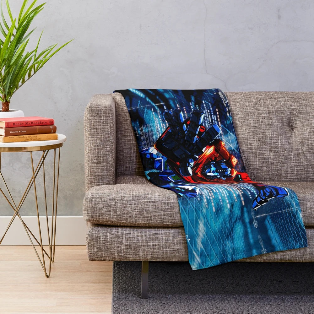 Transformers Optimus Prime plush blanket