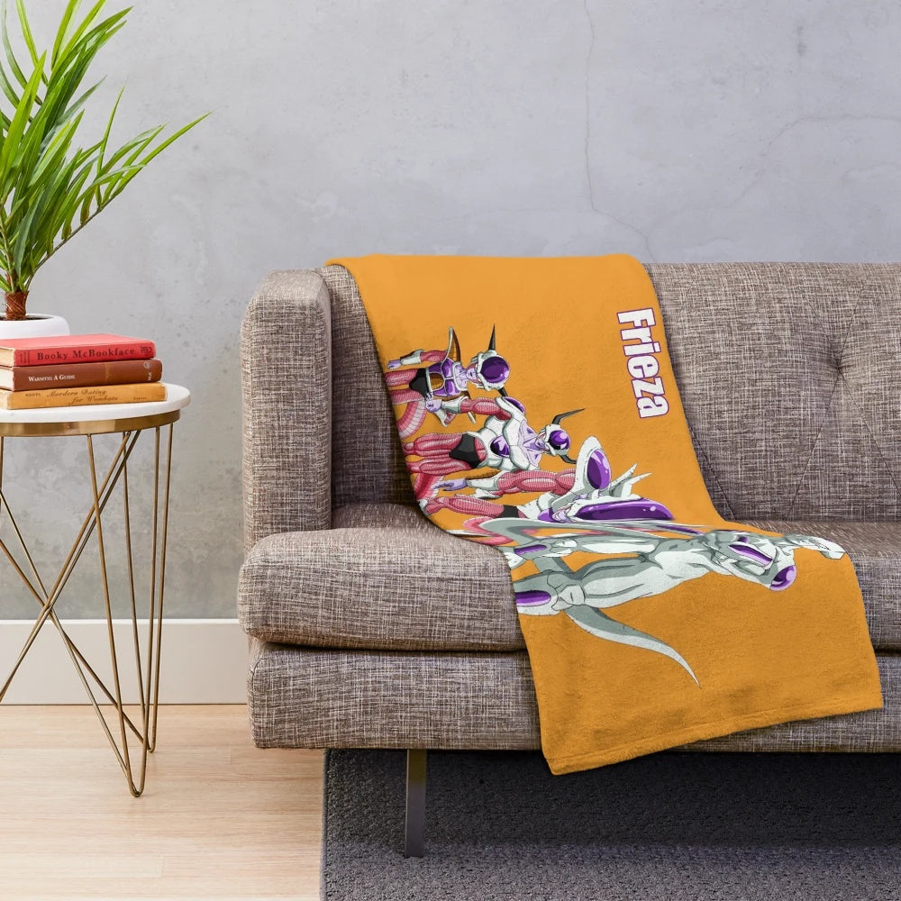 Transparent Dragon Ball Z Frieza Plush Blanket