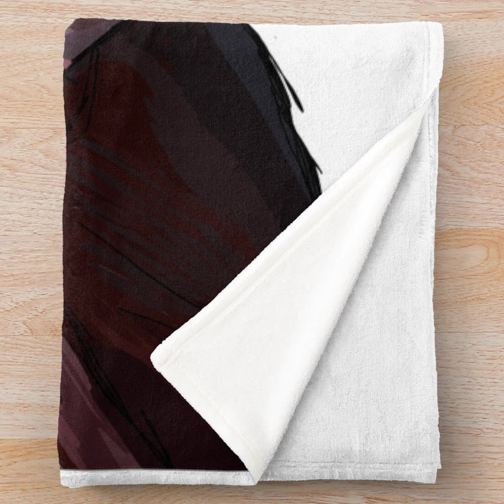 Transparent Plush Blanket Featuring Saw (2004) Inspired Design