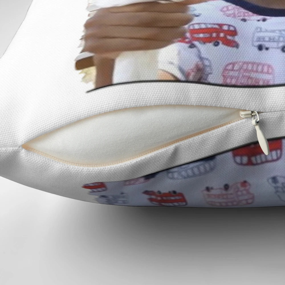 A cozy and playful 'It's Corn' themed pillow, perfect for adding a touch of meme-inspired style to any room.