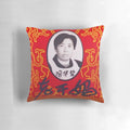 Laoganma-inspired decorative pillow showcasing China's unique spicy aesthetic