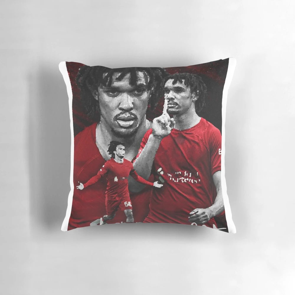 Trent Alexander-Arnold Liverpool FC football player illustration wallpaper pillow