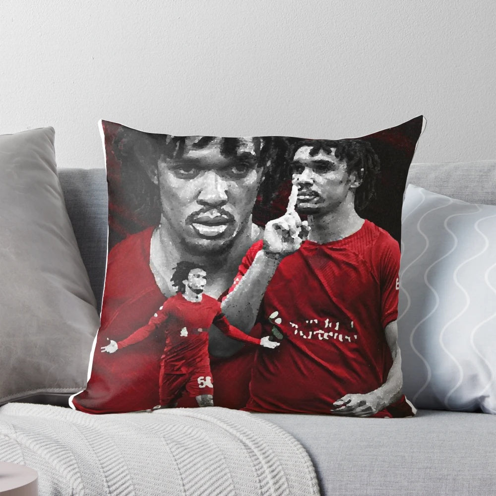 Trent Alexander-Arnold Liverpool FC football player illustration wallpaper pillow