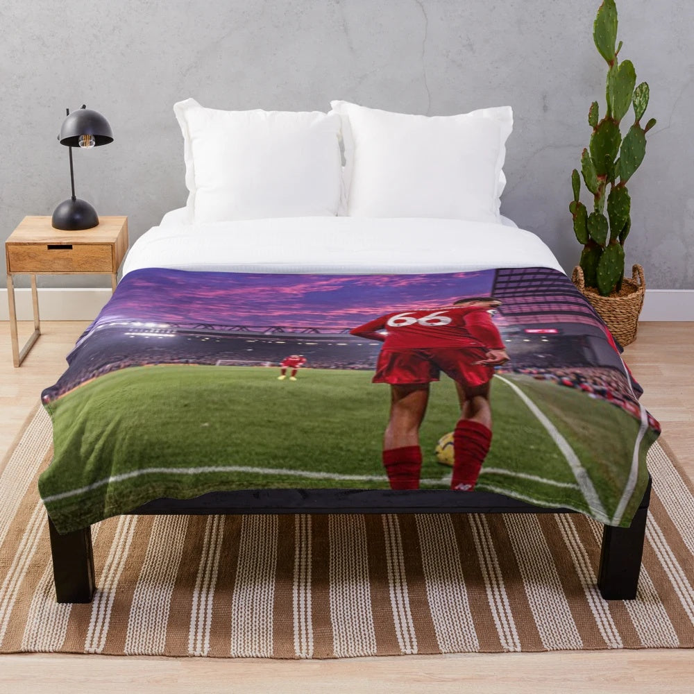 Trent Alexander Arnold Inspired Plush Blanket