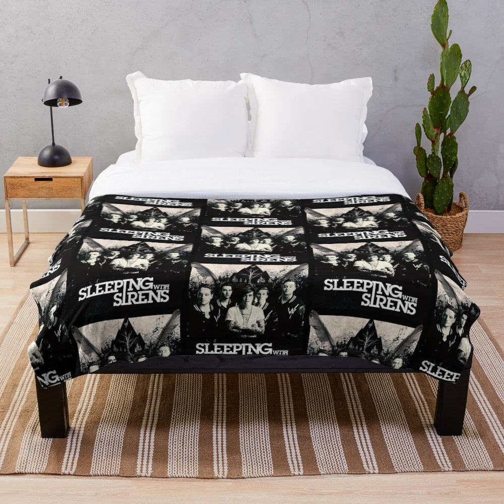 Sleeping with Sirens Tribute Plush Blanket