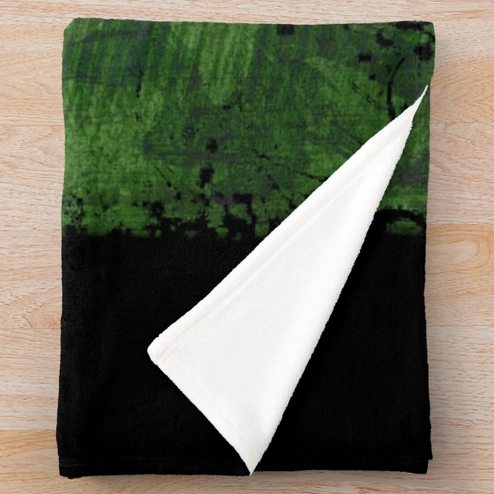 Soft and cozy plush blanket featuring the dark imagery and gothic metal aesthetics of Type O Negative and the band's iconic frontman, Peter Steele.