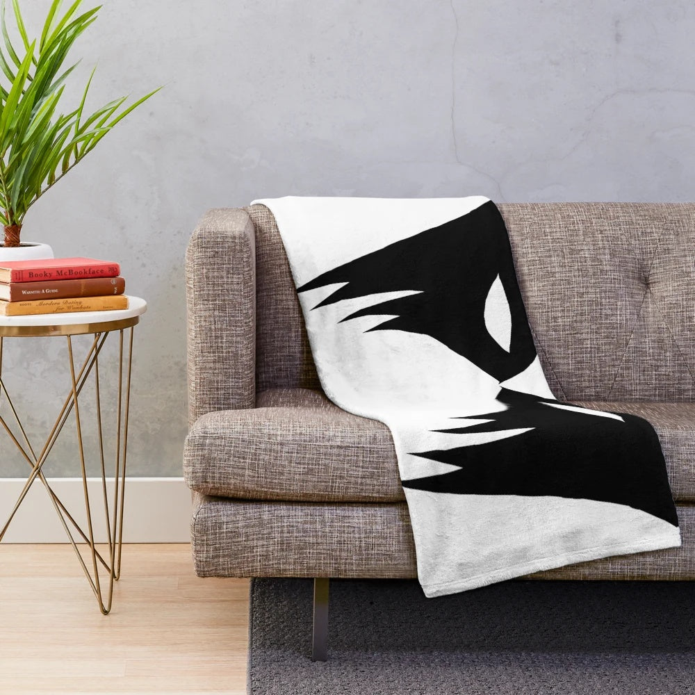 Plush blanket featuring Commander Lexa from the TV series The 100