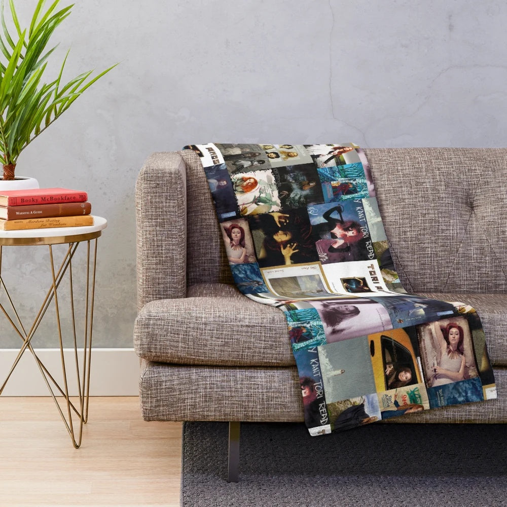 Tori Amos Plush Blanket with Album Art and Discography