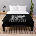 Vicente Fernandez Plush Blanket featuring the iconic Mexican singer in pop art style