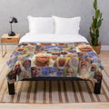 Trisha Paytas Meme Collage Plush Blanket