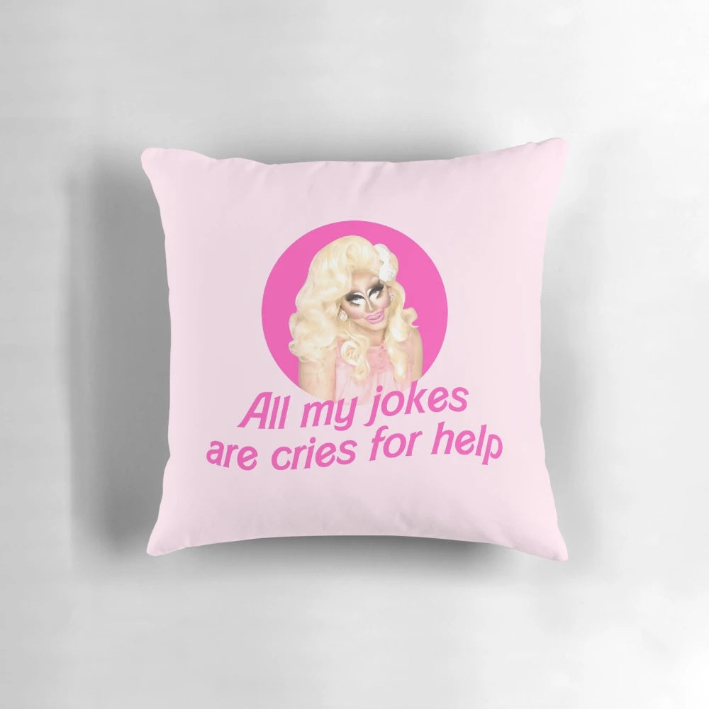 Trixie Mattel Pillow - Colorful Pillow with Drag Race Inspired Design