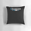 Trucker Tim Inspired Pillow with Trucker Tim Logo