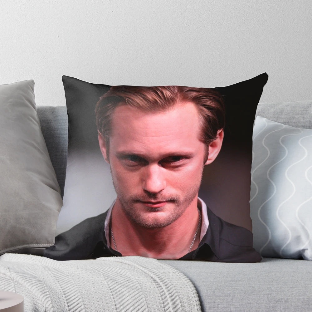 Plush Alexander Skarsgård Eric Northman Pillow from True Blood