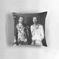 Vintage image of Tsar Nicholas II and King George V, royal cousins from the Romanov and House of Windsor dynasties