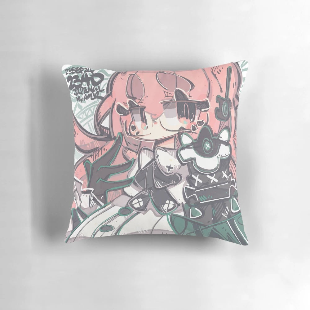 Tsukishiro Yanagi character pillow from the anime Zenless Zone Zero