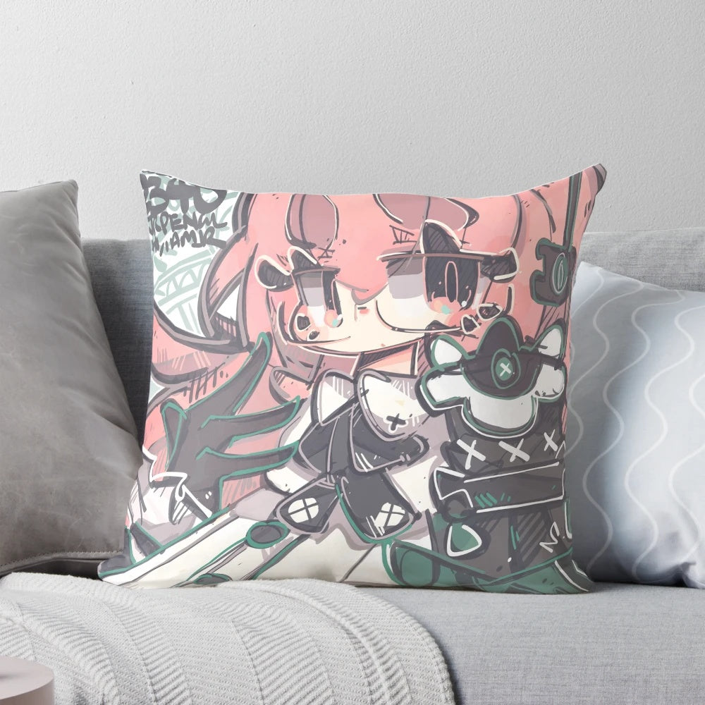 Tsukishiro Yanagi character pillow from the anime Zenless Zone Zero