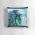 Wings of Fire SeaWings Characters Pillow Featuring Auklet, Tsunami, Turtle, and Anemone