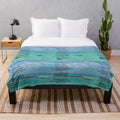 Turks and Caicos inspired plush blanket featuring the country's national song