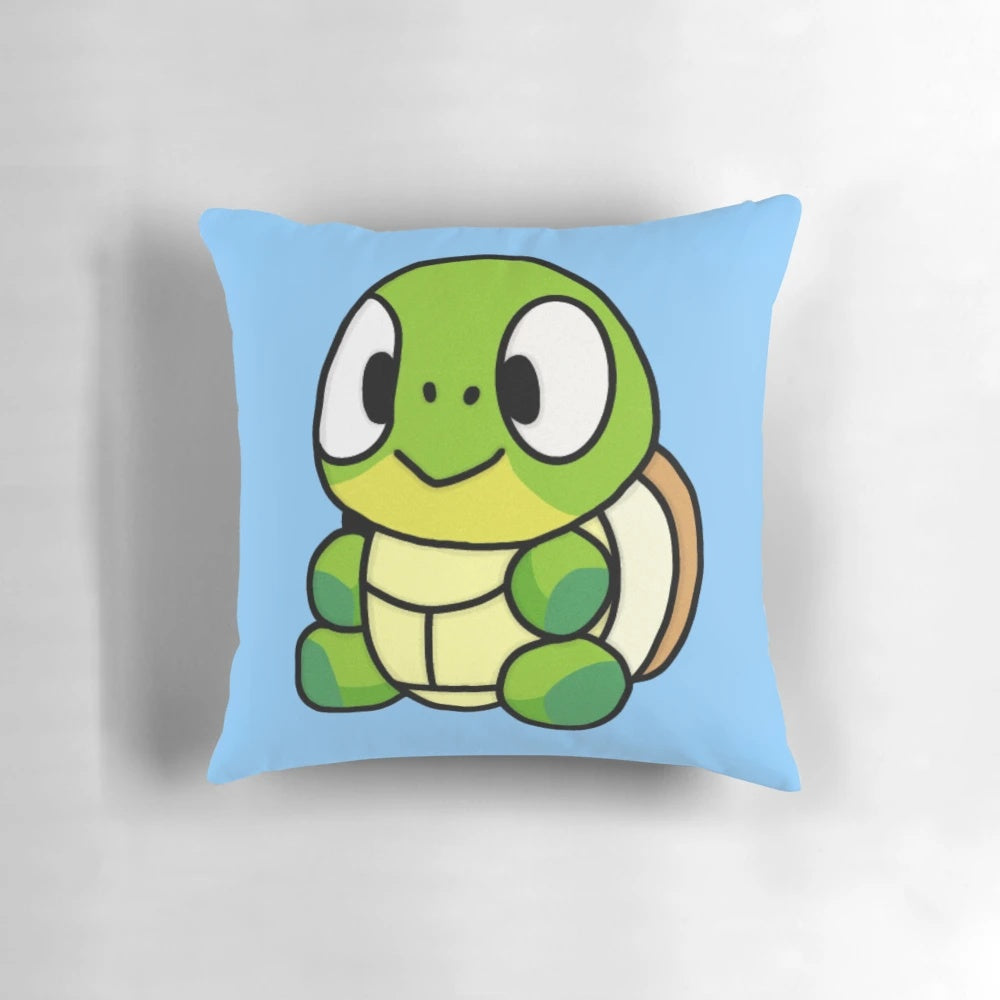 Turtleboy plush pillow featuring characters from the popular cartoon Bluey