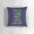 Turtles All the Way Down pillow featuring inspirational quotes about mental illness and OCD from the novel by John Green.