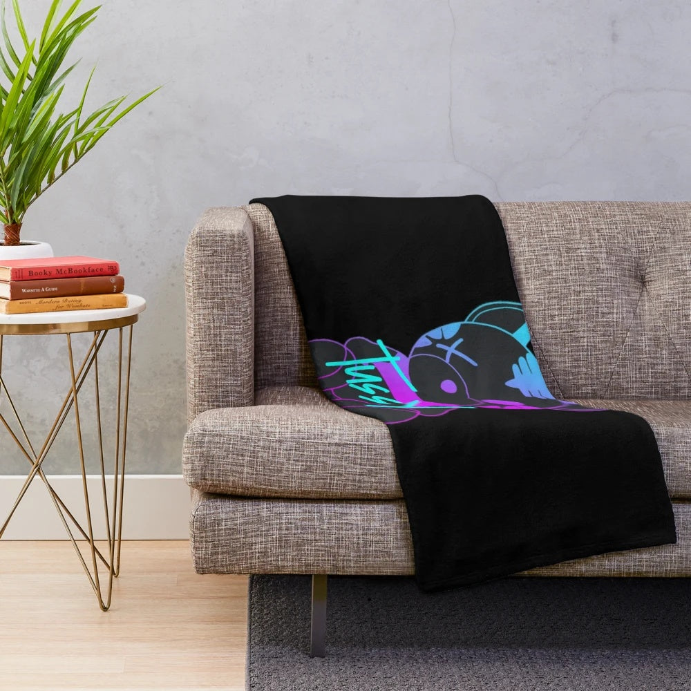 Tussy Games plush blanket in a cozy and soft design