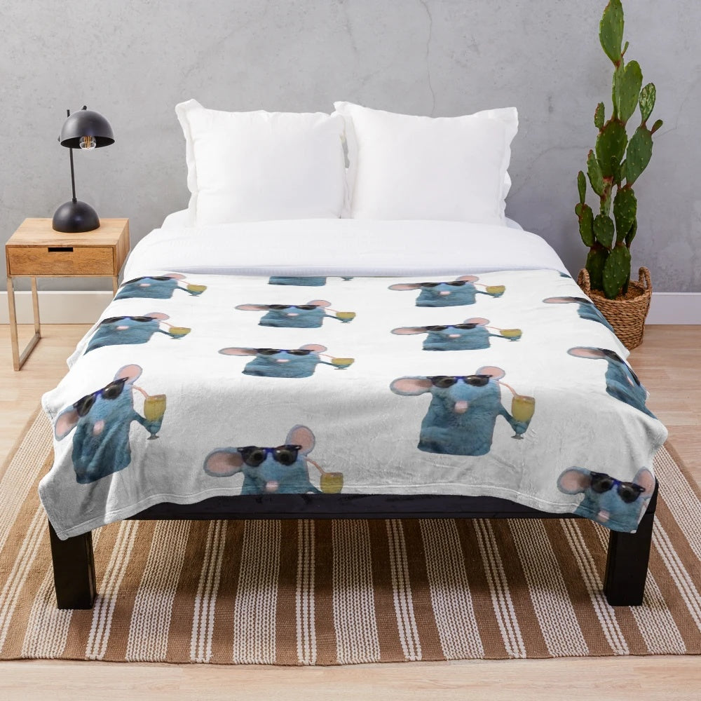 Tutter the Mouse Plush Blanket