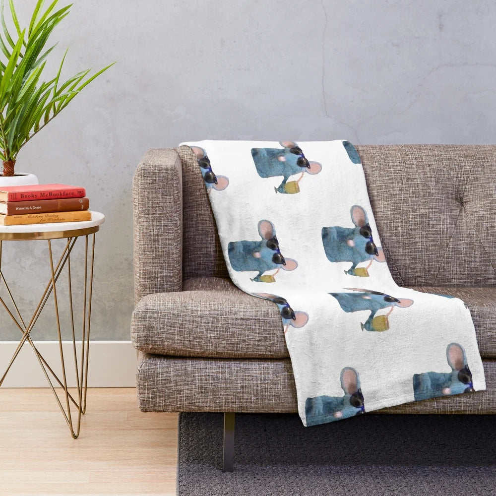 Tutter the Mouse Plush Blanket