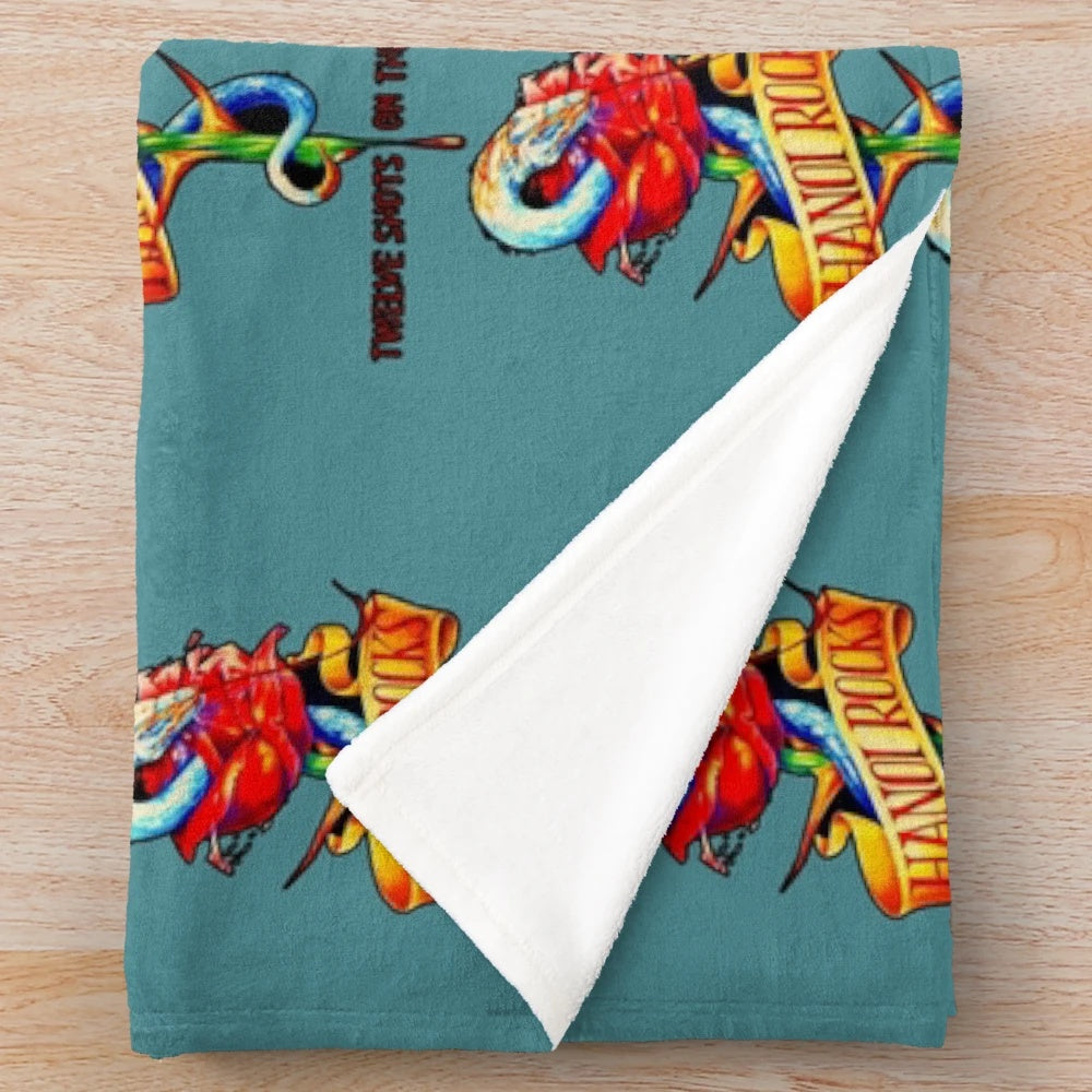 Twelve Shots Inspired Plush Blanket