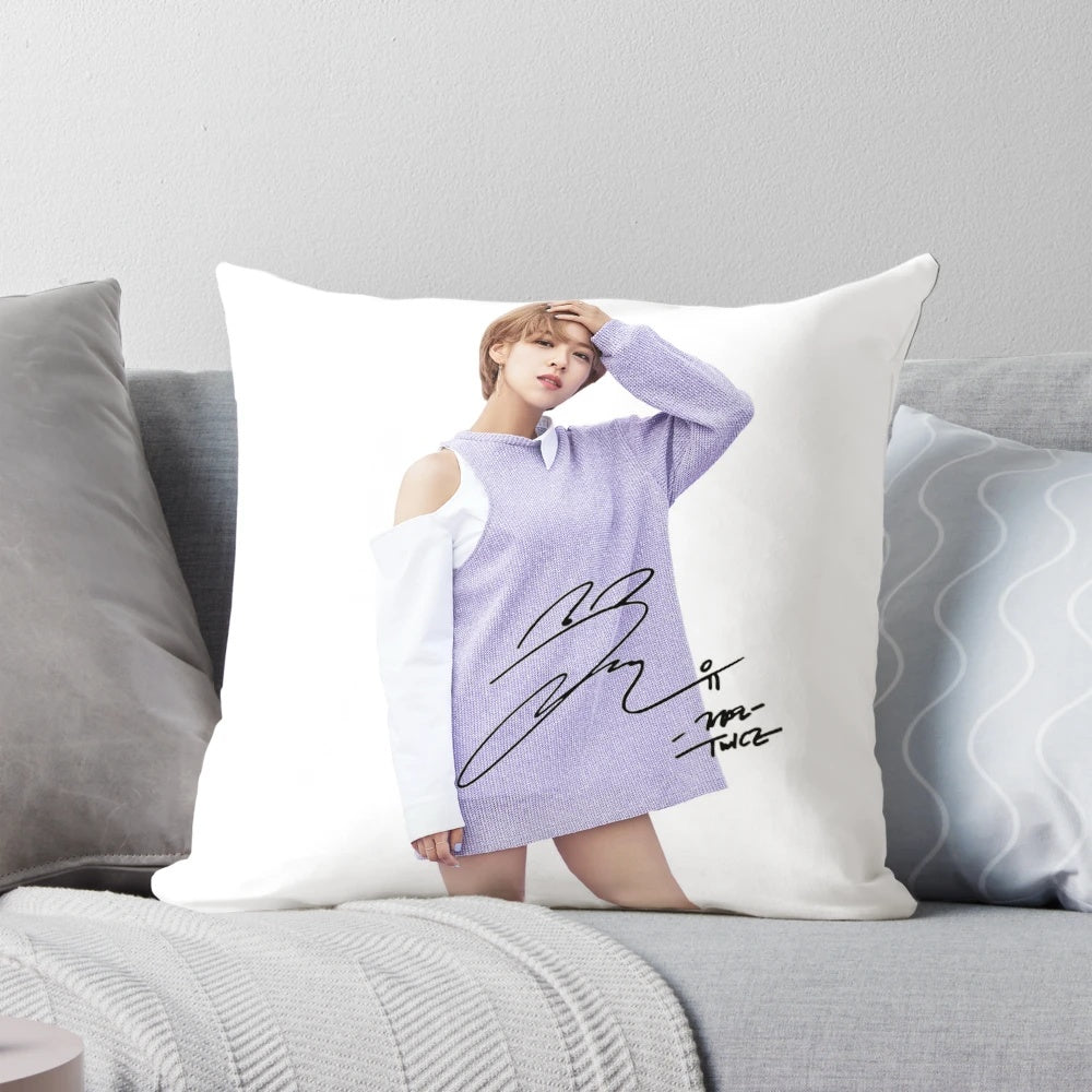 Twice Jeongyeon Signature Sticker Pillow