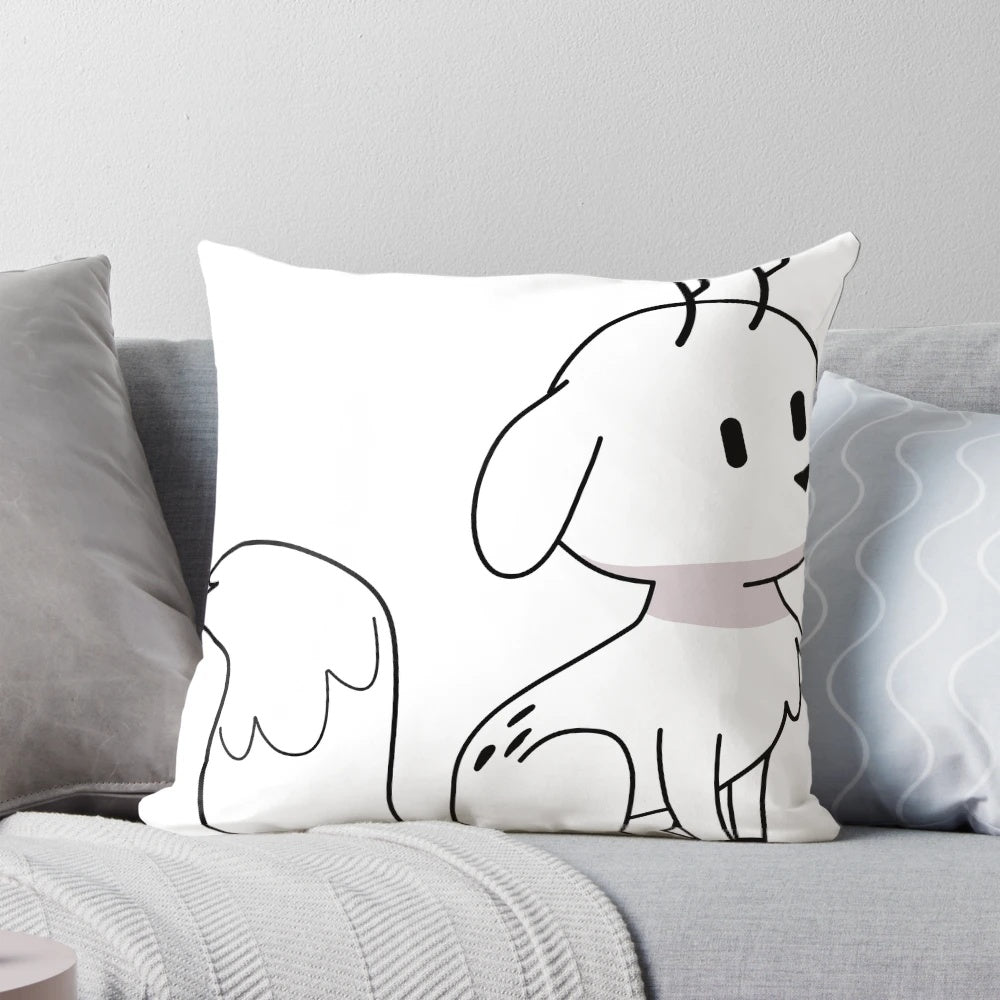 Twig Deerfox Hilda Pillow - Charming Cartoon Character Accent Piece
