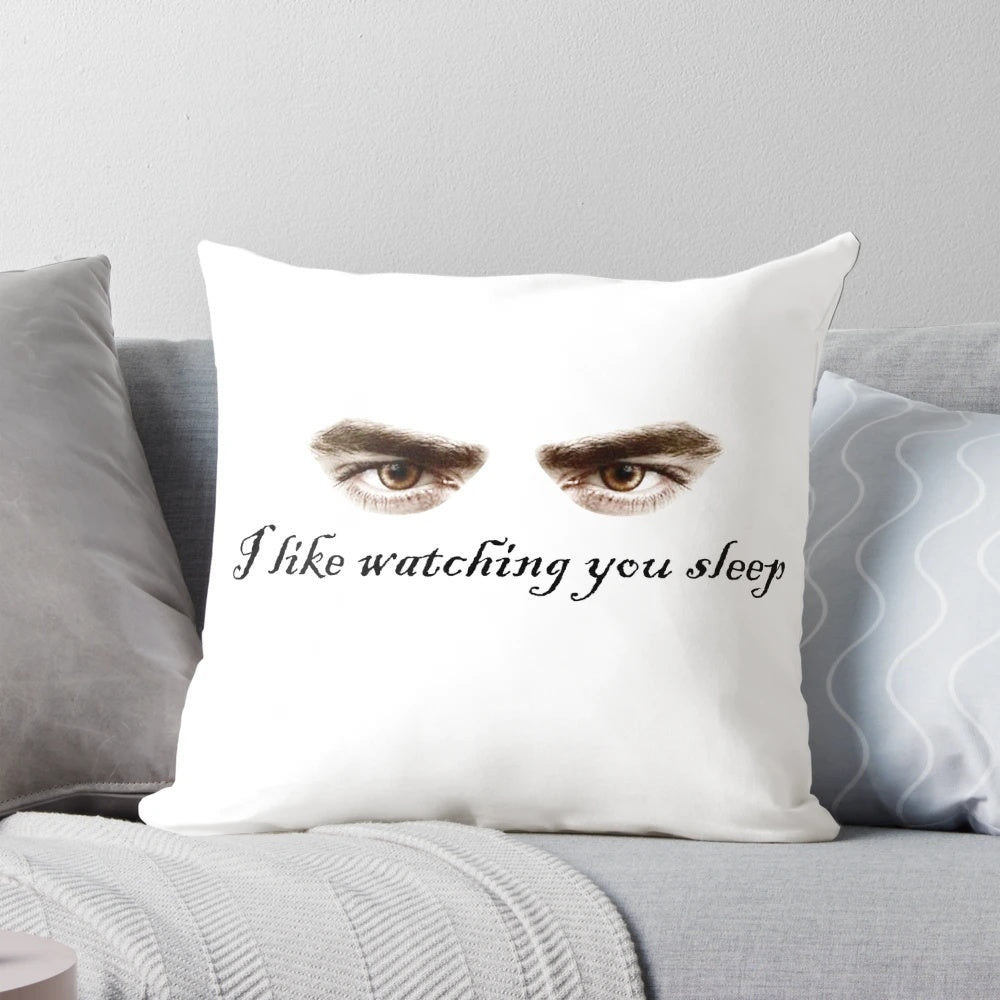 Twilight Edward Cullen Pillow with Team Edward Design