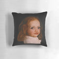 Twilight-themed pillow featuring regurgitation imagery