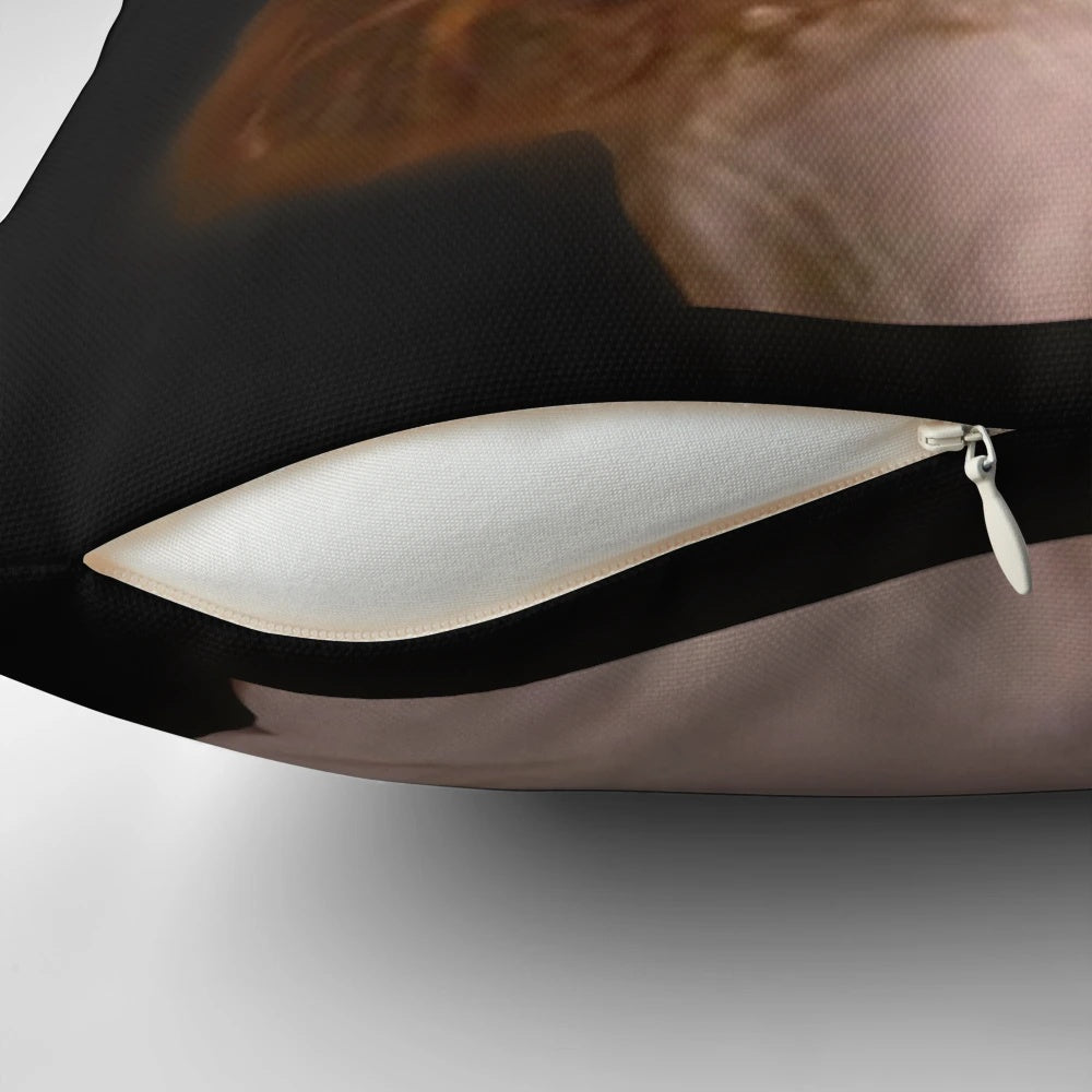 Twilight-themed pillow featuring regurgitation imagery