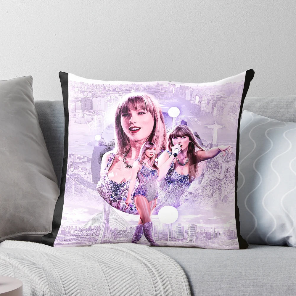 Taylor Swift Twilight-inspired pillow with lyrics and album artwork